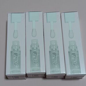 Set of 4 JULEP So Plush Glossy Lip Oil Clear High Shine Gloss
